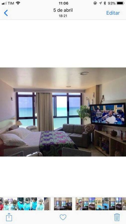 شقة Flat Apt Mobiliado Beira Mar ريسيفي المظهر الخارجي الصورة